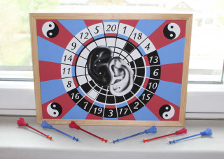 Fülakupunktúrás darts